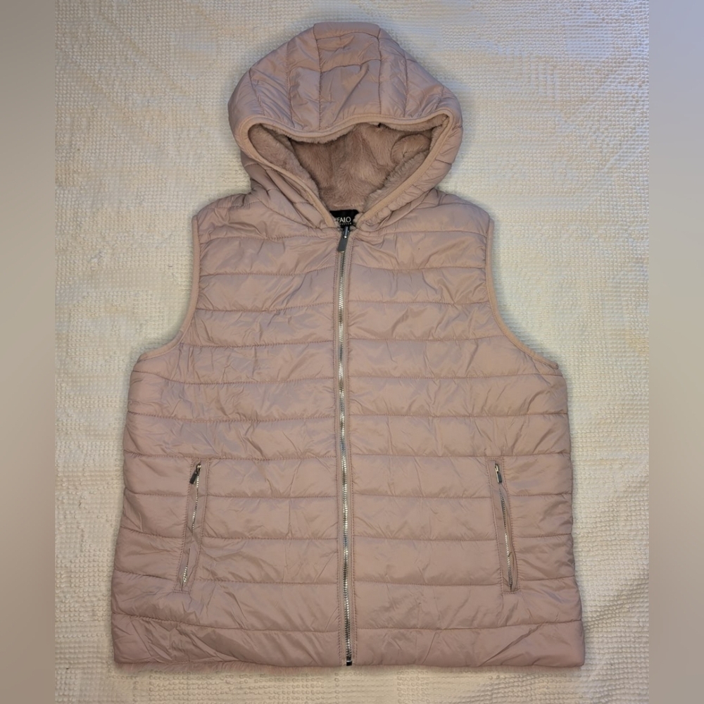 Buffalo║Reversible Faux Fur Vest║Size L